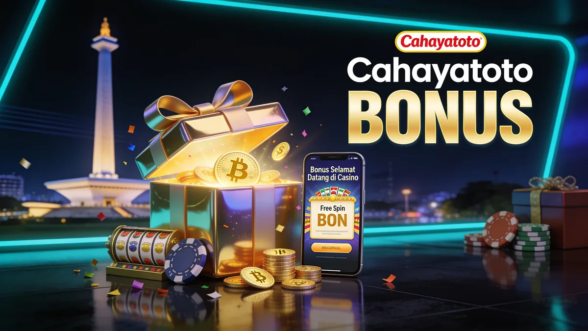 cahayatoto di Indonesia — Bonus Selamat Datang di Casino
